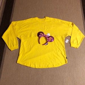 Small Disney Epcot Flower and Garden 2019 Violet Lemonade Spirit Jersey Adult